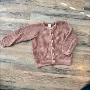 H&M Women's Cardigan Sweater - Dusty Rose